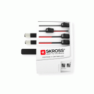 SKROSS Adaptateur de voyage universel MUV USB 2xA à 2 broches, monde_2