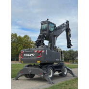Pelle sur pneus Volvo EW220E - 2022 - 26,5 tonnes - Full Options - 420 heures_2