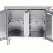 Table réfrigérée négative centrale GN 1/1 profondeur 700 - 2 portes | L2g - GN2100BT_2