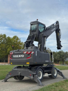 Pelle sur pneus Volvo EW220E - 2022 - 26,5 tonnes - Full Options - 420 heures_2