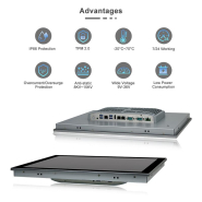 Panel PC industriel fanless 17