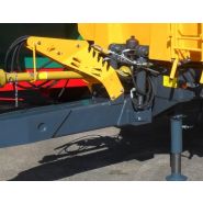 Benne TP équipée de freinage hydraulique et béquille