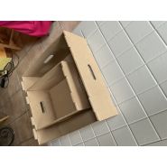 Caisse américaine - tout format - qualité de carton E-B-EB-DD avec calages croissillons pour bouteilles_2