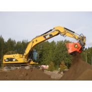 Godet  pour le criblage et de traitement des matériaux - ALLU Serie D pour pelle de 12 à 45 tonnes_2