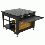 Table de soudage Rhino 1200x1200mm Ø16mm + Kit 66 Accessoires_2