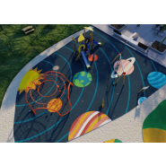 Aire de jeu Siri pour enfants 6-12 ans - Structure en bois lamellé - JEDU04_2