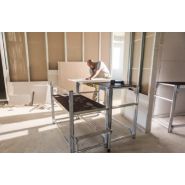 Flexxwork - Plateforme de travail Günzburger Steigtechnik - Plaque antidérapante en bois - Poids 8,72 kg_2