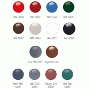 Banc public en métal Oslo - acier perforé - 2 longueurs disponibles - finition peint sur zinc_2