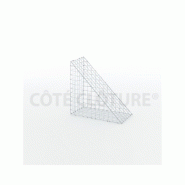 Muret décoratif en gabion acier galvanisé 0.60m