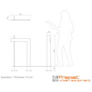 Support vélo Aulerco - Frepat Urban Equipment - acier Corten ou galvanisé - 33 kg_2