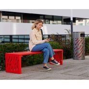 Banquette Venise en acier - Réf : 209164.Gpro - Design contemporain et robuste_2