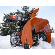 Fraise à neige HUSQVARNA ST224 - Guidon réglable 4 positions, transmission disque à friction, double étage_2