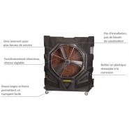 Rafraîchisseur industriel Master BC 340 avec vitesse réglable et minuterie