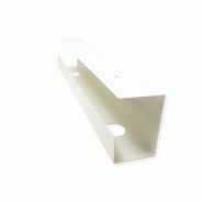 VALUE Canal de câbles, montage sous table, blanc_2