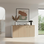 Armoire basse 4 portes - Quadrifoglio - Orme_2