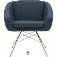 Fauteuil AIKO - Softline - Feld Bleu Fonce 582_2