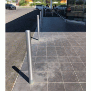 Potelet bombé en INOX ø 60 