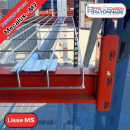 Rayonnage mi-lourd M7 - plateaux fils - Hauteur 2000 mm - À configurer_2