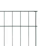 Vidaxl ensemble de clôture de jardin 99,6x79,8 cm vert 146107_2