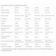 ZLP630 - Nacelle suspendue Success - Charge nominale 500 kg à 1000 kg - Certifié ISO9001:2008 / CE / TUV_2