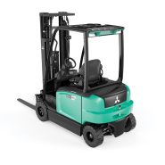 Location courte durée - Chariot élévateur électrique compact Mitsubishi 1600 kg 48V 4 roues - EDIA EM FB16ACN_2