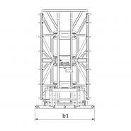 Pince à balles carrées - manitou - poids : 760 kg - dents/doigts : 14/3_2