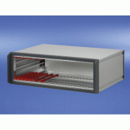 SCHROFF PropacPRO Mallette de bureau complète, blindée, 3 U, 84 HP, 326 mm_2