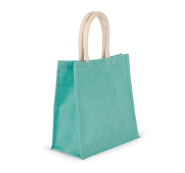 Sac réutilisable style cabas en toile de jute - grand modèle - Réf: KI0274 - Marque: Kimood_2
