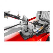 Scie à ruban métal HOLZMBS712TURN_230V - bras pivotant, socle avec roues, étau pivotant, capacité Ø90° jusqu'à 205 mm_2