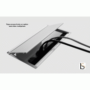 Table de réunion multi-plateaux Pigreco - MARTEX - Blanc, 300, Titane_2