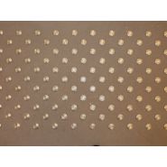 Clou podotactile a sceller en acier zingué blanc - tige standard (ae)_2