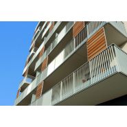 Feria - garde-corps - horizal - en aluminium - avec barreaudage vertical_2