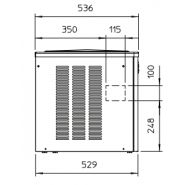 Équipement de fabrication de glace en grains compact
