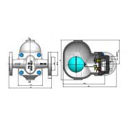 Purgeur SK-50 compatible avec les lignes de tuyau haute pression