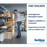 Mallettes de rangement pour Fiat Ducato