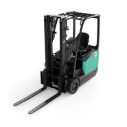 Chariot élévateur électrique compact Mitsubishi 1600 kg - EDIA EM FB16ACNT - Logistique, distribution et entrepôts de grande taille_2