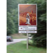 Panneaux d'information culturelles et touristiques - valorisation du patrimoine et richesse historique locale_2