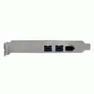 Adaptateur de Carte PCI Express FireWire 3 ports 2b 1a 1394 - Carte PCIe FireWire 800 / 400 1394 FW_2