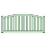 Clôture grandval - maine clotures - forme haute : droite, bombée ou incurvée_2