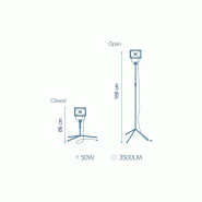 Projecteur sur trepied 50w 3500 lumen_2