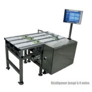 Trieuse pondérale haute cadence fabriquée en Suède - Teltek C80