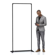 Stand noir hd 85 x 200 cm - Aerostand 085_2