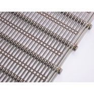 Tapis à œillets - bandes transporteuses métalliques robustes et modulaires - Neobelting_2