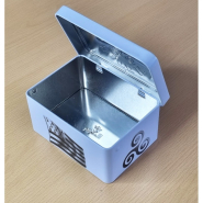 Boîte décorée en acier étamé - 1/2 Junior 120 x 87 x 60 mm - Made in Breizh - Réf. BQBA0018_2