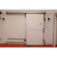 Porte de chambre froide coulissante - Thermodizayn - dimensions 120x200 cm - isolation polyuréthane_2