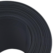 Vidaxl brises-vues de jardin 10 pcs noir 252,5x19 cm pvc 4005547_2