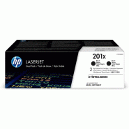 201X LaserJet, lot de 2 cartouches de toner grande capacité authentiques, noir_2