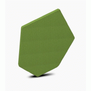 Dalle acoustique Bazalto - MDD - Vert, 65 mm_2