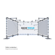 Stand en U réglable - Bâche Tendue - So-Stand_2
