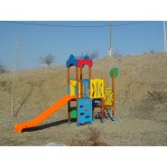 Ge-2425 - Structure de jeux combinée Jolas - 225 kg - Dimensions 4,40 x 1,50 x 2,94 m_2